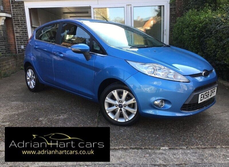 Blue Used 2008 Ford Fiesta Zetec Hatchback | £3,500 (A bit pricey) - Image 1/3