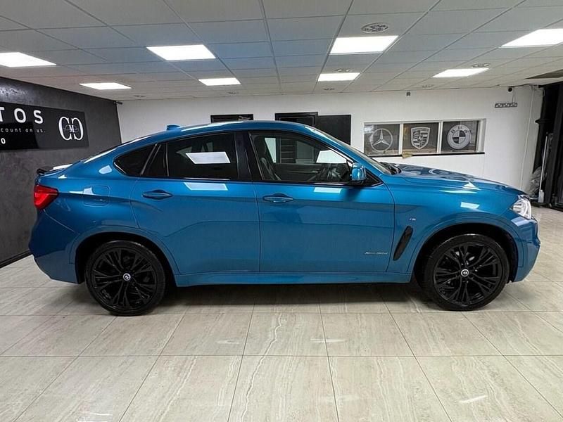 Used BMW X6 M Sport 258 HP (189 kW) 2018 Blue SUV