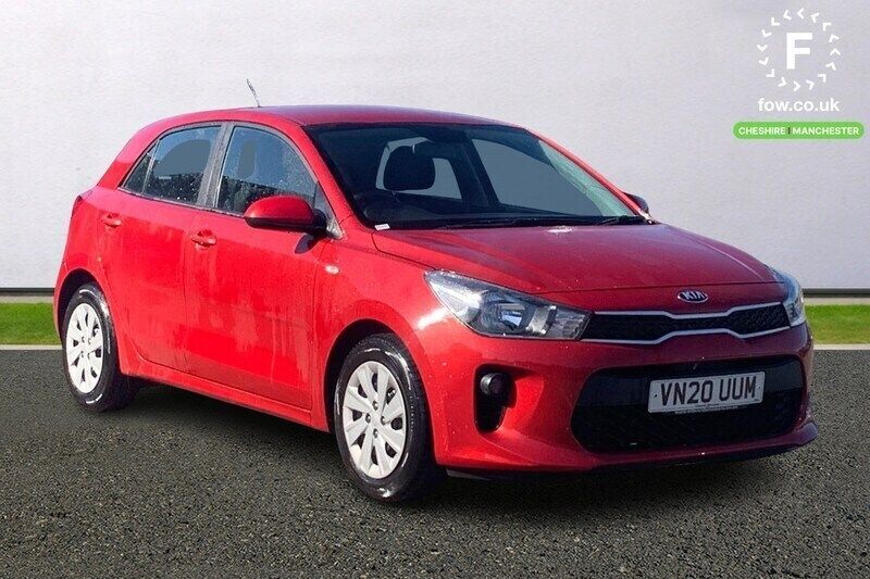Red Used 2020 Kia Rio Hatchback | £9,599 (Good price) - Image 1/3