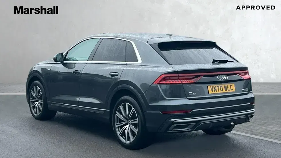 Used Audi Q8 S-Line 286 HP (210 kW) 2020 Grey SUV
