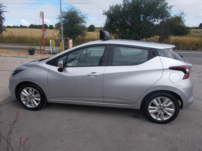 Used Nissan Micra Acenta 2019 Silver Hatchback