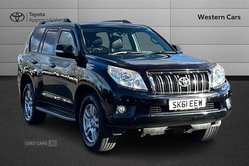 Used Toyota Land Cruiser 190 HP (139 kW) 2012 Black Estate