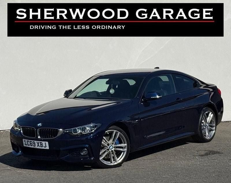 Blue Used 2020 BMW 420 M Sport Coupe | £21,990 (Fair price) - Image 1/4