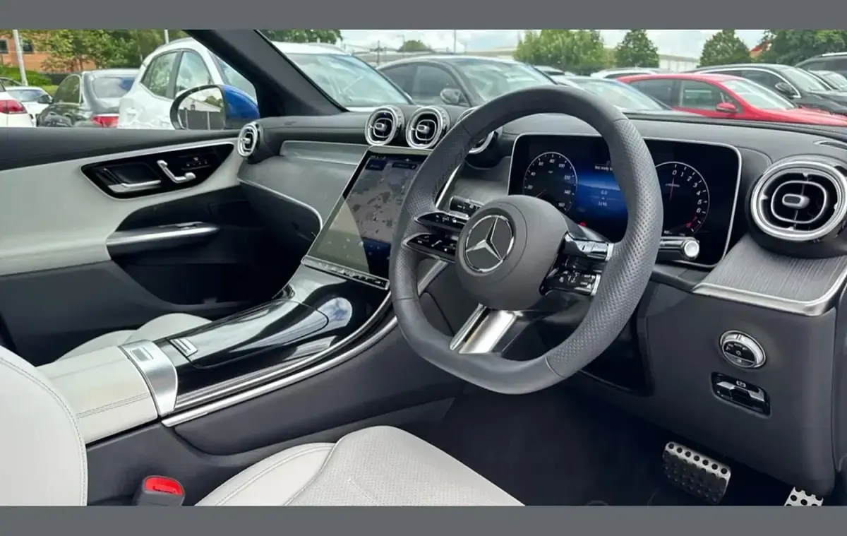 Used Mercedes GLC300 AMG line 308 HP (226 kW) 2026 Blue SUV