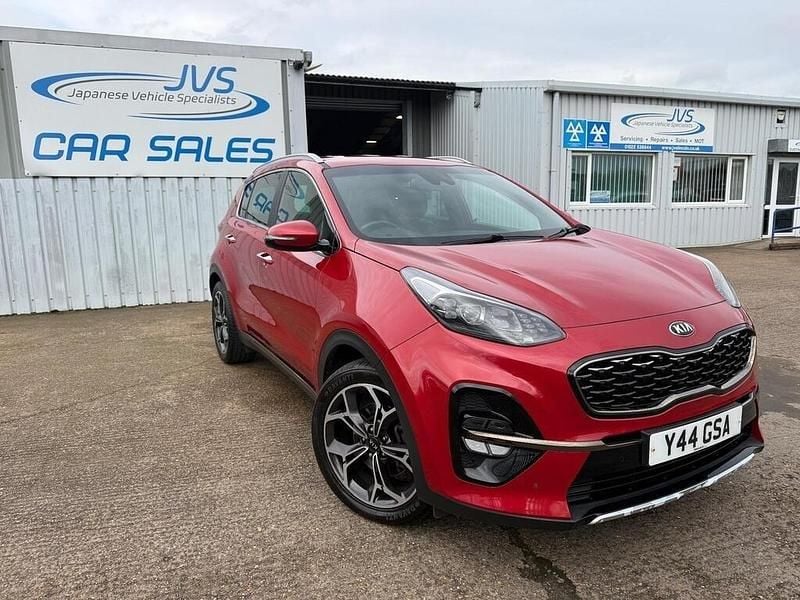 Red Used 2019 Kia Sportage GT-Line SUV | £12,995 (Good price) - Image 1/4
