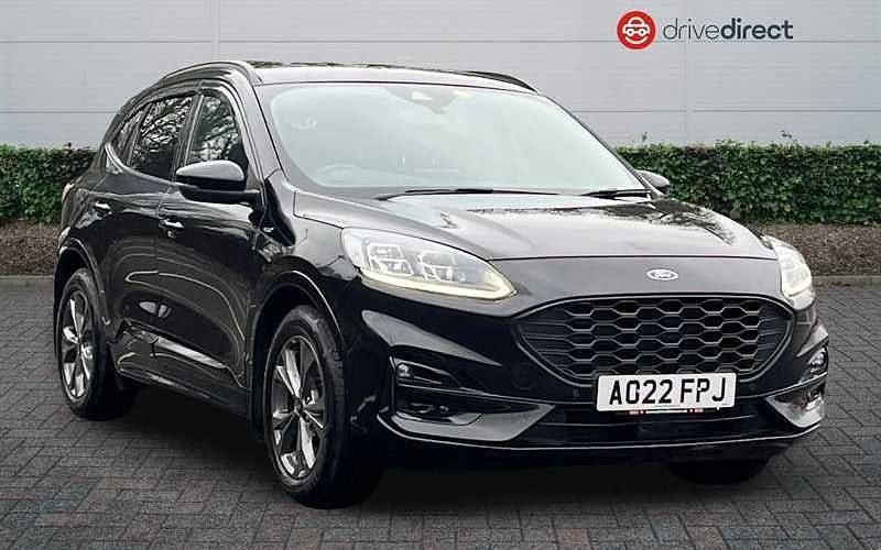 Black Used 2021 Ford Kuga ST-Line SUV | £14,582 (Fair price) - Image 1/4