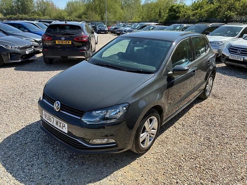 Usado VW Polo Edition 90 HP (66 kW) 2017 Cinzento Citadino