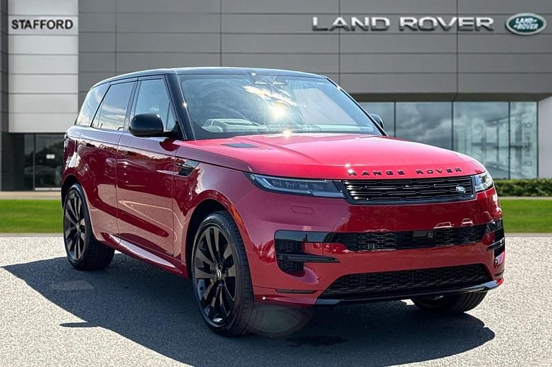 Red New 2025 Land Rover Range Rover Sport Autobiography SUV | £114,589 (Good price) - Image 1/4