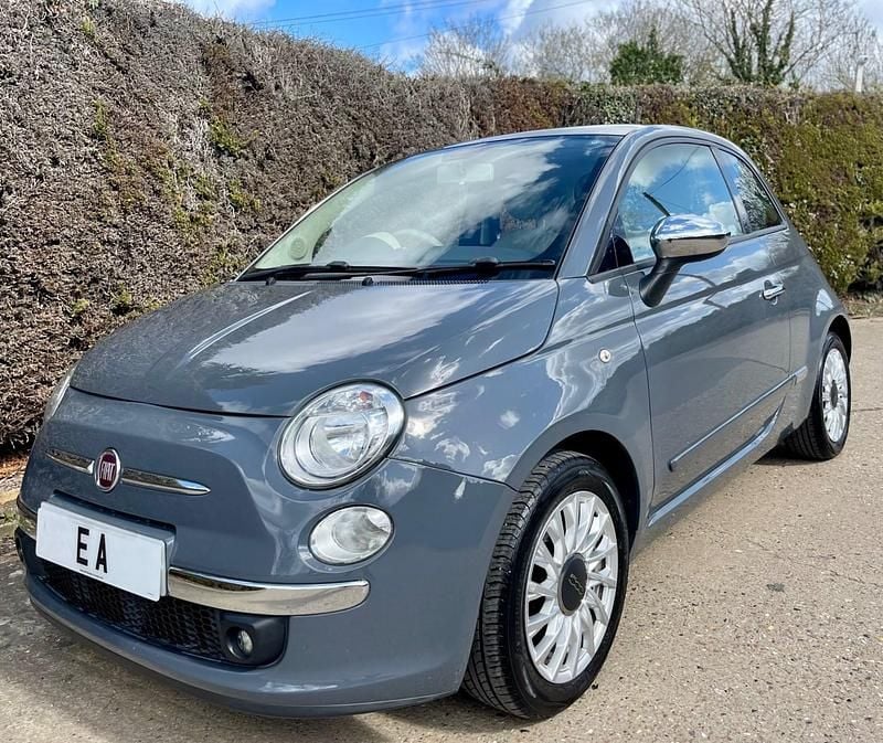 Used Fiat 500 Lounge 69 HP (50 kW) 2015 Grey Hatchback