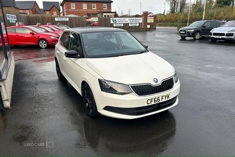 White Used 2017 Skoda Fabia Colour Edition Hatchback | £6,695 (A bit pricey) - Image 1/1
