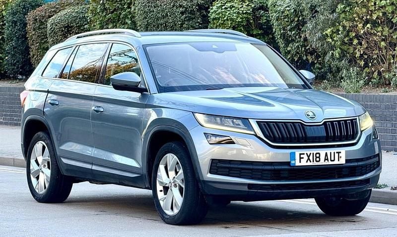 Grey Used 2018 Skoda Kodiaq SUV | £12,990 (Fair price) - Image 1/4