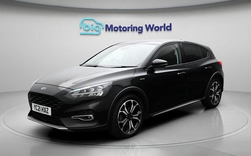 Used Ford Focus Active X 125 HP (91 kW) 2021 Black Hatchback