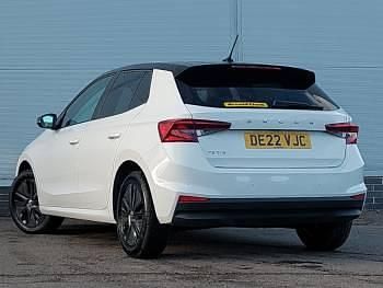 Used Skoda Fabia Colour Edition 95 HP (69 kW) 2022 White Hatchback