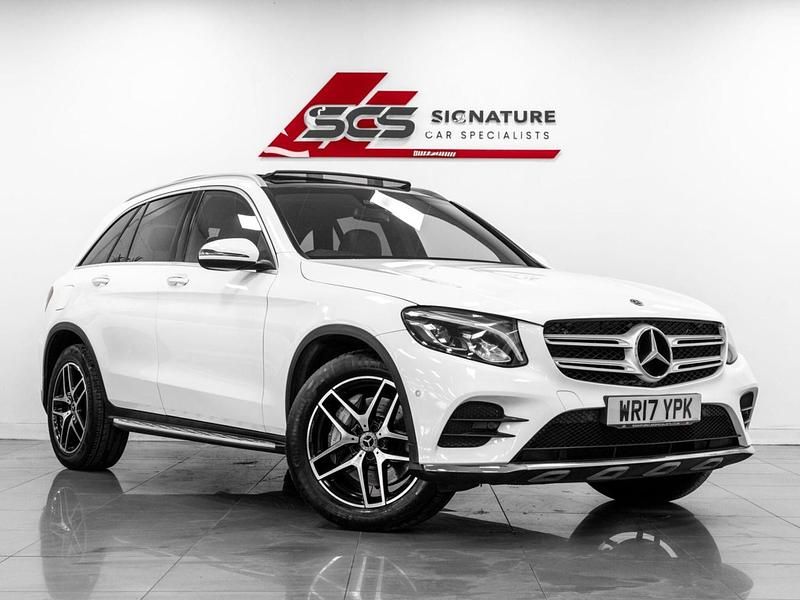White Used 2017 Mercedes GLC250 AMG Line Premium Estate | £15,795 (Fair price) - Image 1/3