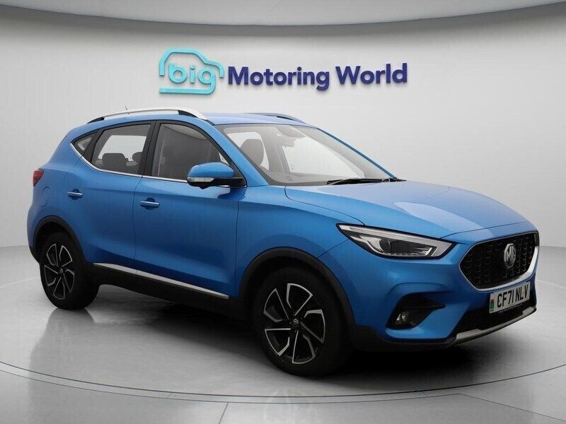 Blue Used 2022 MG ZS Exclusive Sedan | £12,100 (Good price) - Image 1/4