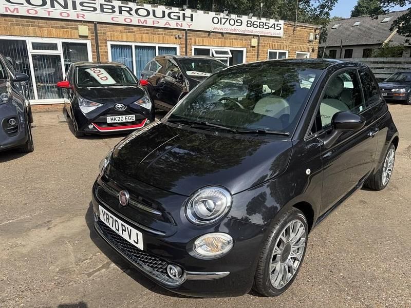 Black Used 2020 Fiat 500 Star Hatchback | £9,995 (Fair price) - Image 1/4