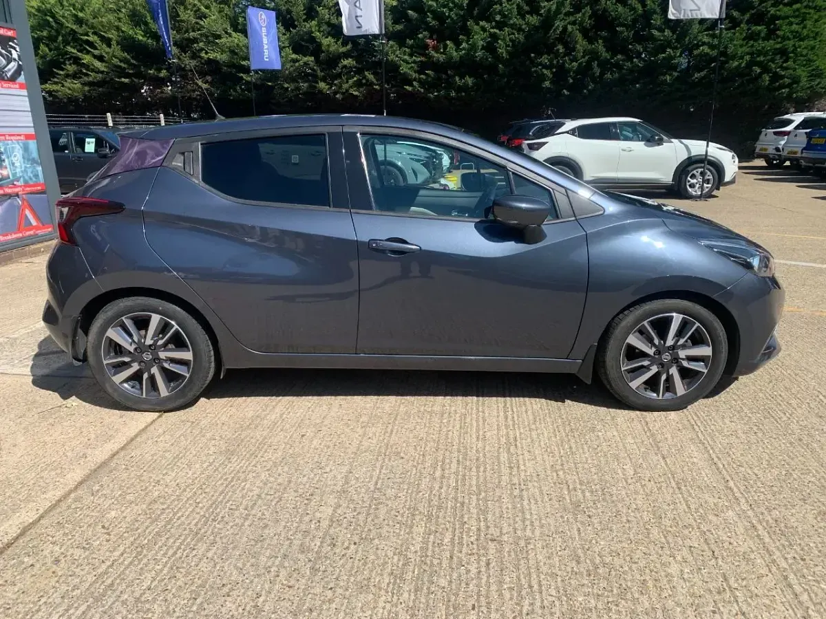 Used Nissan Micra Tekna 100 HP (73 kW) 2020 Grey Hatchback
