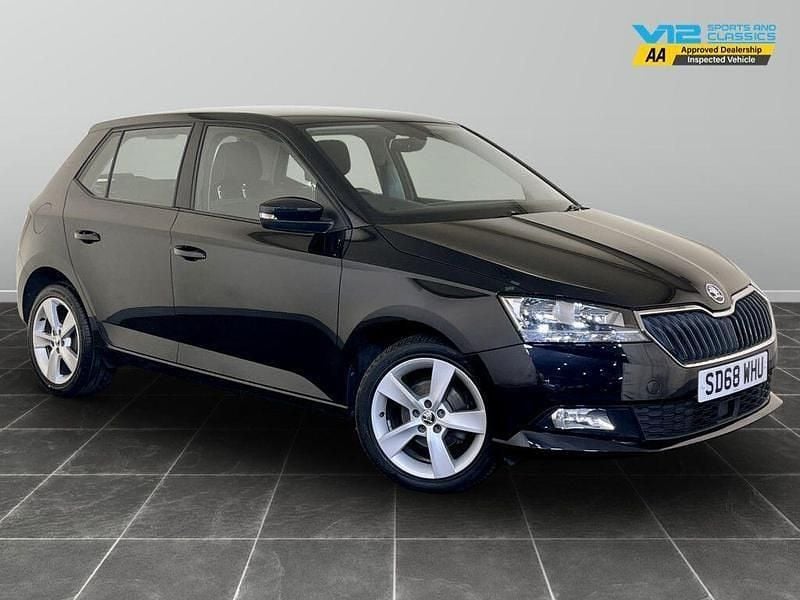 Black Used 2018 Skoda Fabia SE L Hatchback | £7,995 (Good price) - Image 1/2