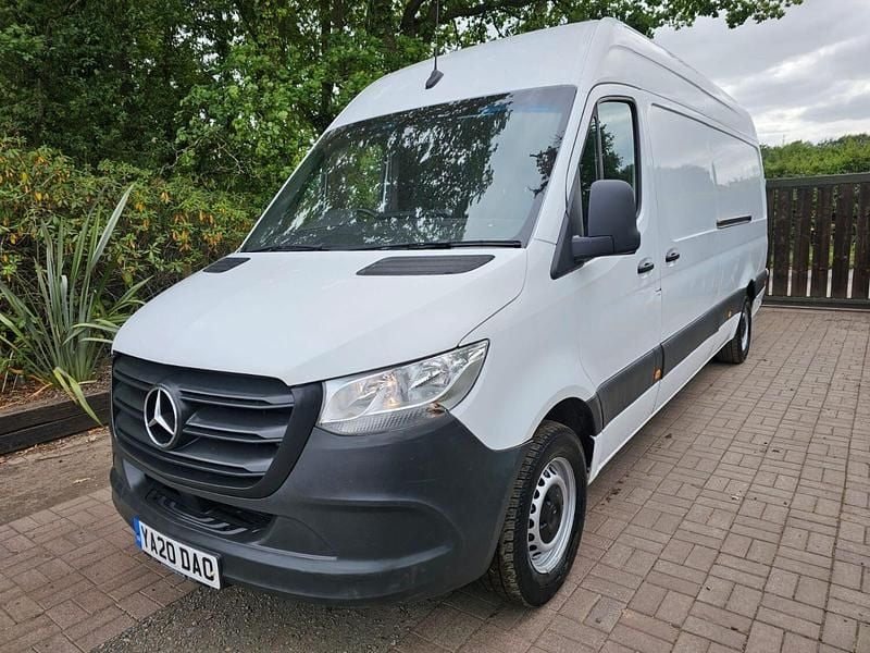 White Used 2020 Mercedes Sprinter Van | £11,995 (Fair price) - Image 1/4
