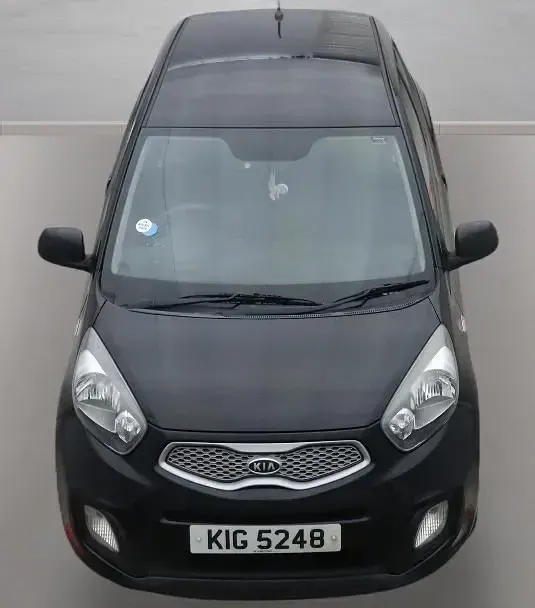 Used Kia Picanto Air 68 HP (50 kW) 2012 Black Hatchback