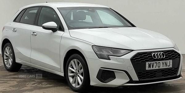White Used 2020 Audi A3 Hatchback | £14,900 (Fair price) - Image 1/4