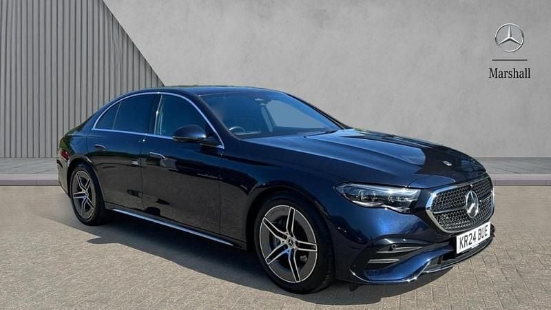 Blue Used 2024 Mercedes E220 Advanced Sedan | £45,141 - Image 1/4