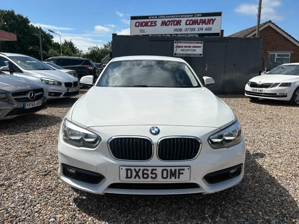 Used BMW 116 Efficient Dynamics 2015 White Hatchback