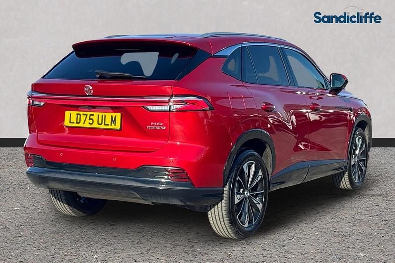 Used MG HS Trophy 224 HP (164 kW) 2024 Tri coat  dynamic red SUV