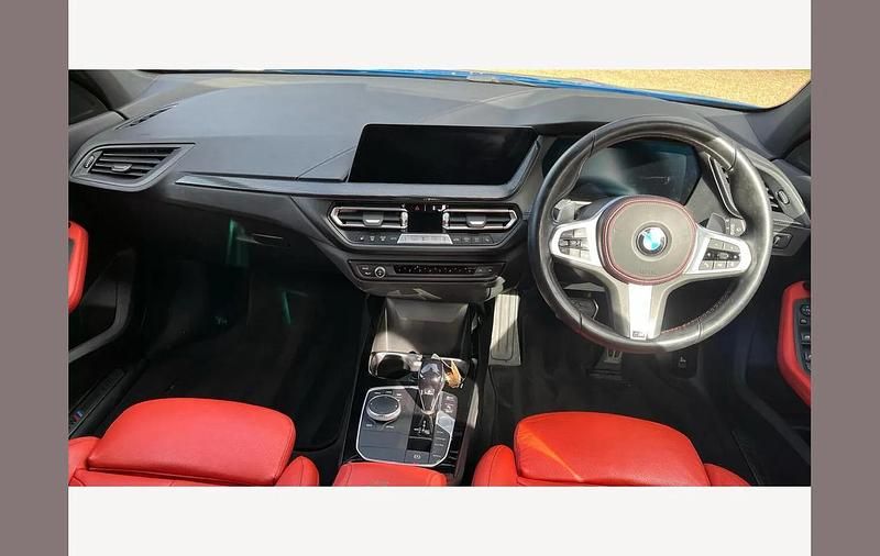 Used BMW 128 Shadowline 265 HP (194 kW) 2022 Blue Hatchback