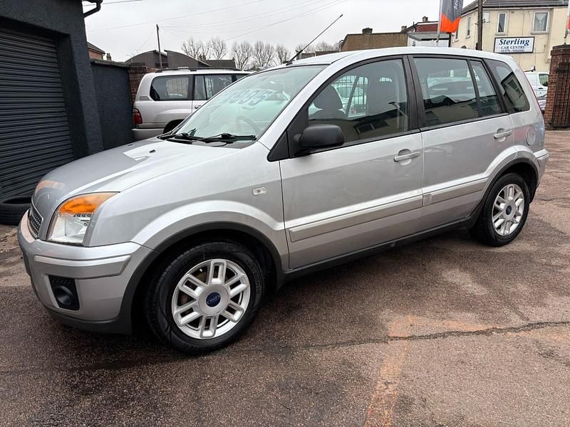 Used Ford Fusion Zetec 2008 Silver Hatchback