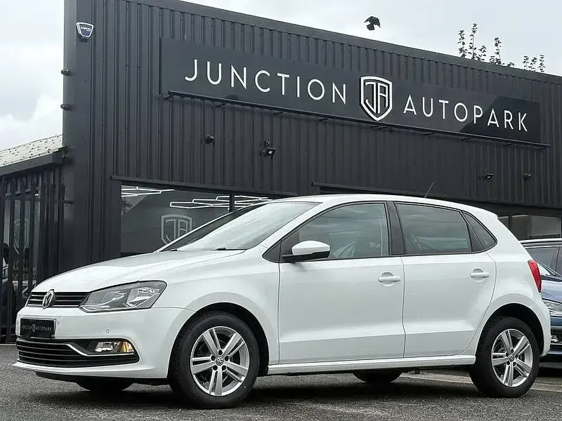 Used VW Polo Match 88 HP (64 kW) 2017 White Hatchback
