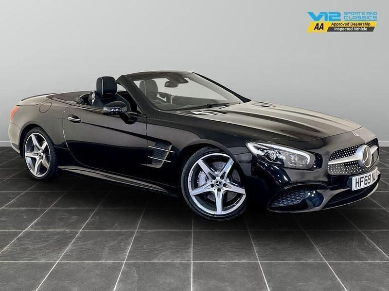 Black Used 2019 Mercedes SL400 AMG line Cabriolet | £35,995 (Good price) - Image 1/2