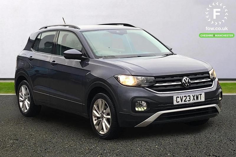 Grey Used 2023 VW T-Cross SE SUV | £15,899 (Fair price) - Image 1/3