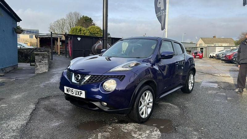 Usado Nissan Juke Acenta Premium 115 CV (84 kW) 2015 Azul SUV