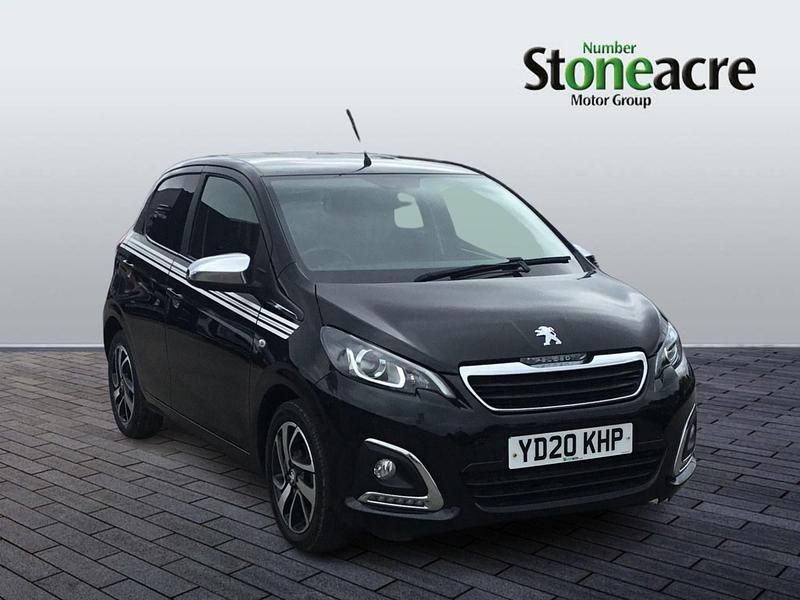 Black Used 2020 Peugeot 108 Collection Hatchback | £7,995 (Fair price) - Image 1/4