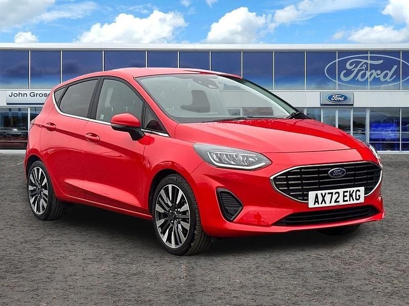 Used Ford Fiesta Titanium X 2023 Red Hatchback