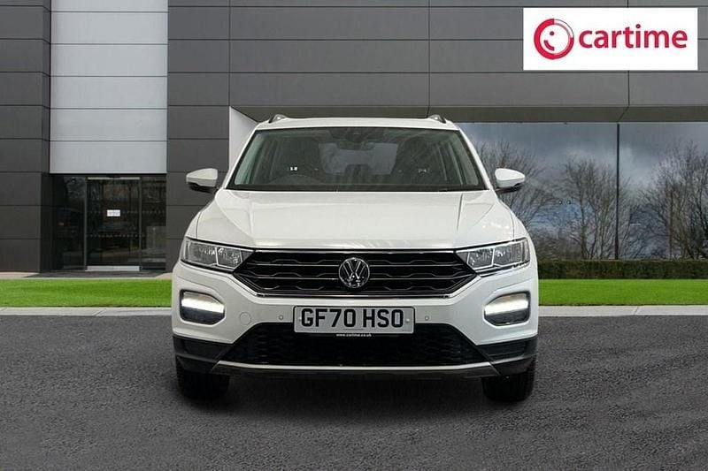 Used VW T-Roc SE 115 HP (84 kW) 2020 White SUV