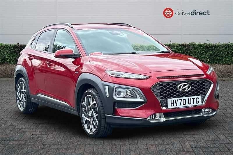 Red Used 2020 Hyundai Kona Premium SUV | £12,970 (Fair price) - Image 1/4