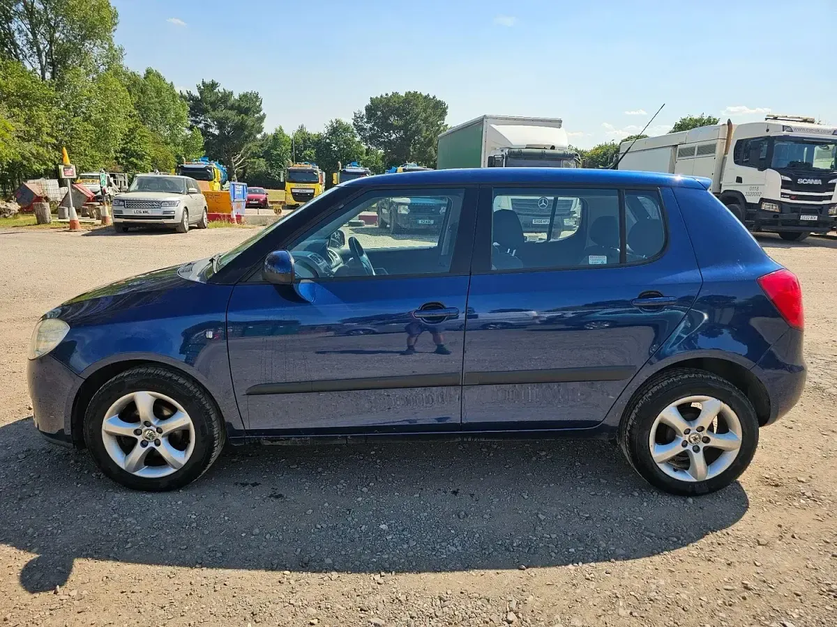 Used Skoda Fabia 2008 Blue Hatchback