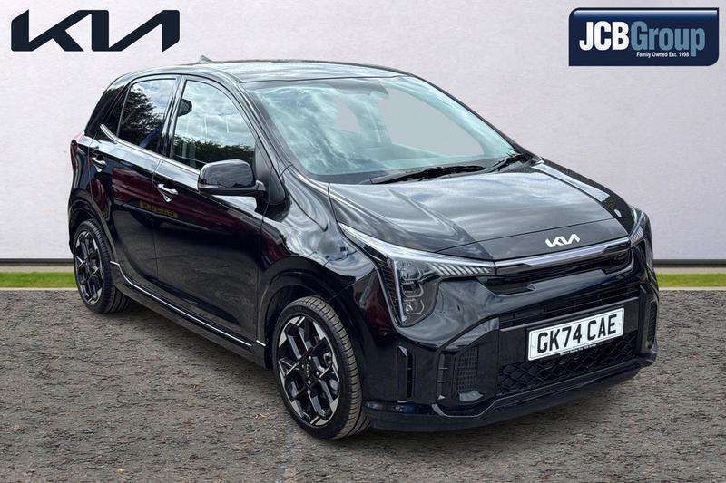 Black New 2024 Kia Picanto GT-Line Hatchback | £15,995 (Fair price) - Image 1/4