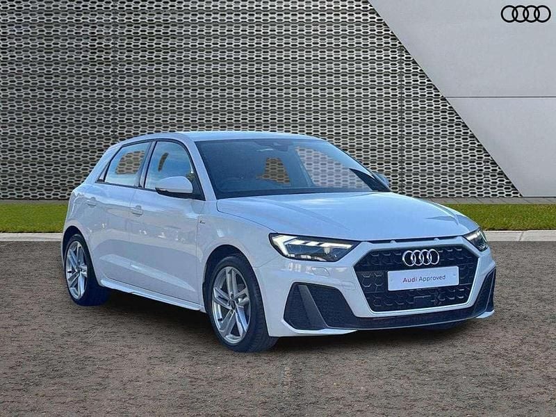 White Used 2023 Audi A1 S-Line Hatchback | £19,295 (Fair price) - Image 1/4