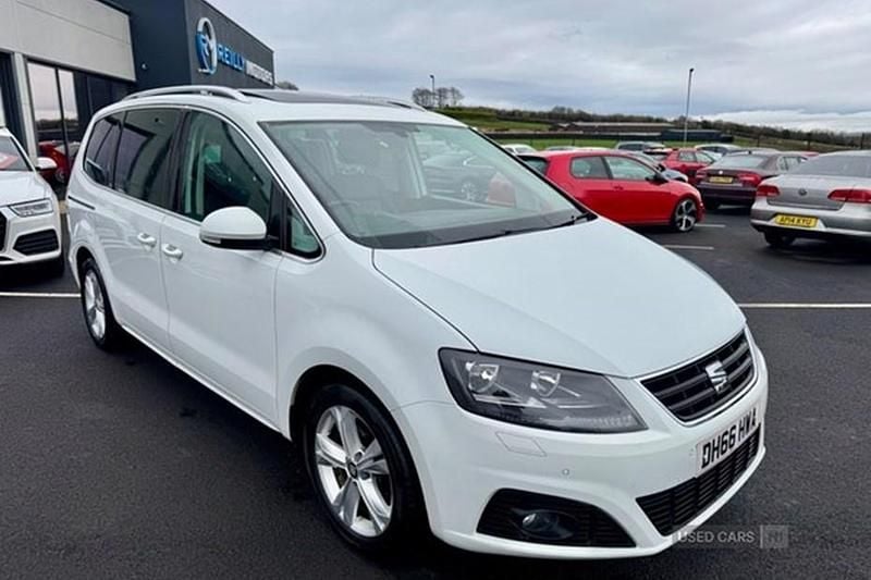 White Used 2017 Seat Alhambra Ecomotive MPV | £14,695 (Expensive) - Image 1/1