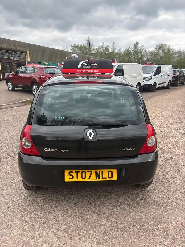 Usado Renault Clio II Campus 2007 Preto Citadino