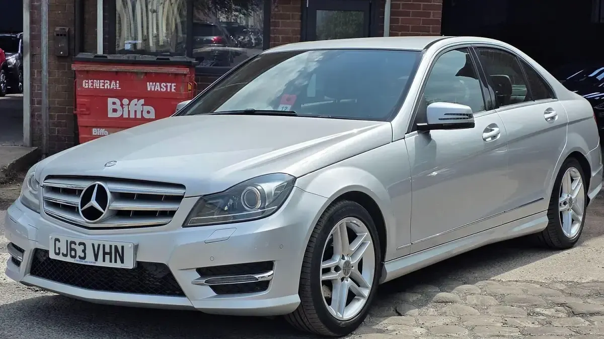 Used Mercedes C220 AMG 2013 Silver Sedan