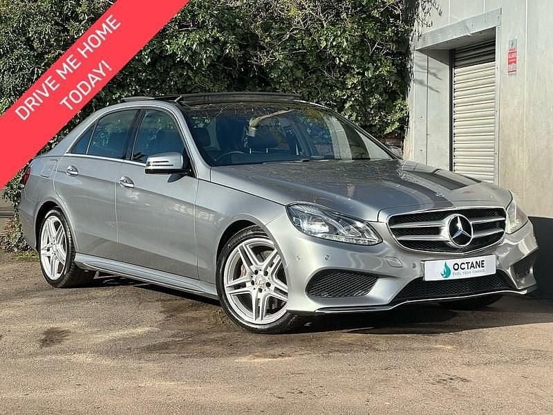 Used Mercedes E350 AMG 2014 Silver Sedan