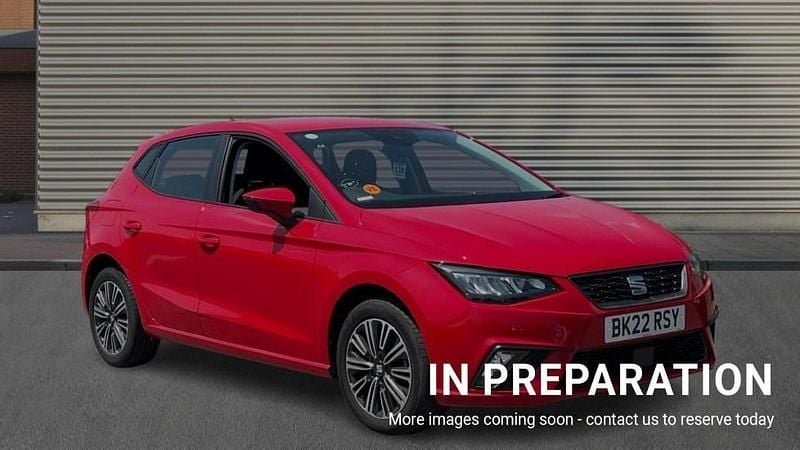 Red Used 2022 Seat Ibiza SE Technology Hatchback | £12,257 (Super price) - Image 1/4