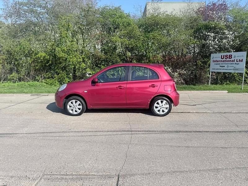 Usado Nissan Micra Acenta 2012 Vermelho Citadino