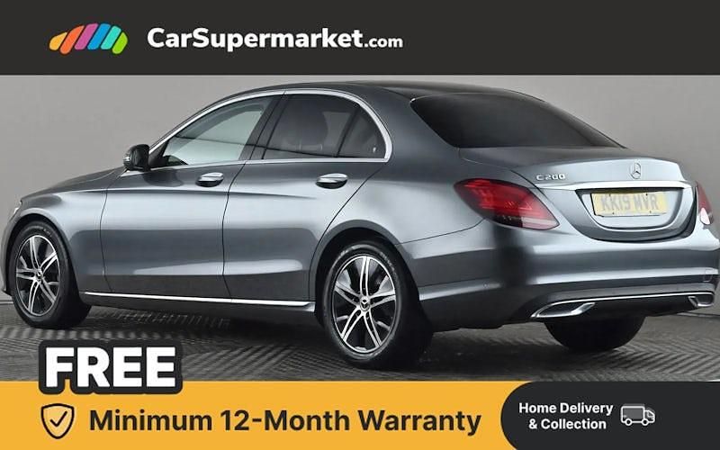 Used Mercedes C200 Premium Plus 184 HP (135 kW) 2019 Grey Sedan