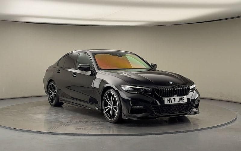 Sapphire black Used 2021 BMW 330 M Sport Sedan | £23,000 (Fair price) - Image 1/4