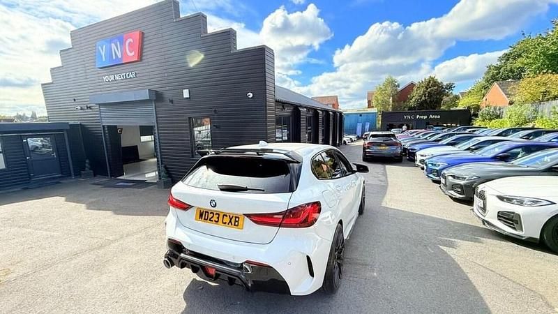 White Used 2023 BMW 118 M Sport Hatchback | £18,991 (Fair price) - Image 1/4
